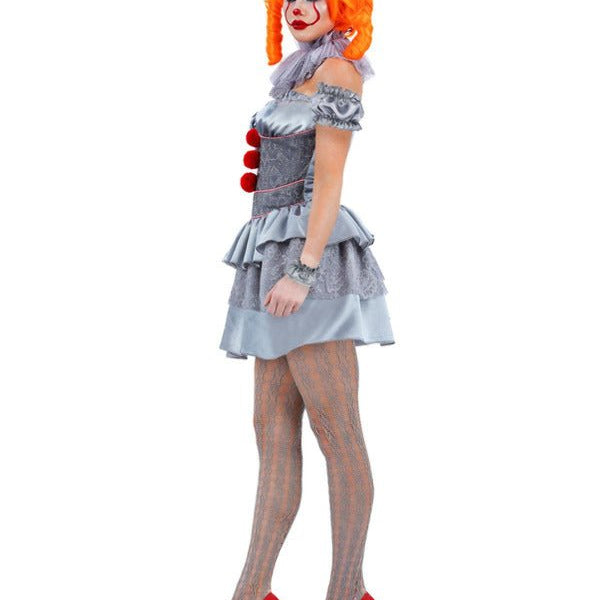 IT Chapter Two, Pennywise Ladies Costume - Adult Weekender