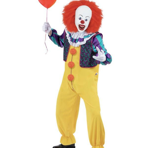IT The Movie, Pennywise Costume - Adult Weekender
