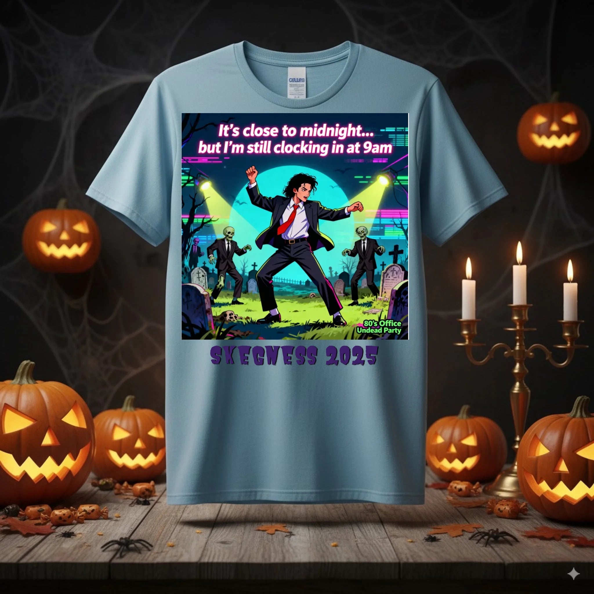 It's close to midnight - Adult Weekender Unisex Heavy T-Shirt - Stags, Hens, Birthdays Halloween - Adult Weekender