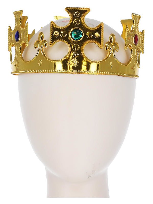 Jewelled King's Crown, Gold - Adult Weekender