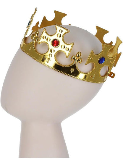 Jewelled King's Crown, Gold - Adult Weekender