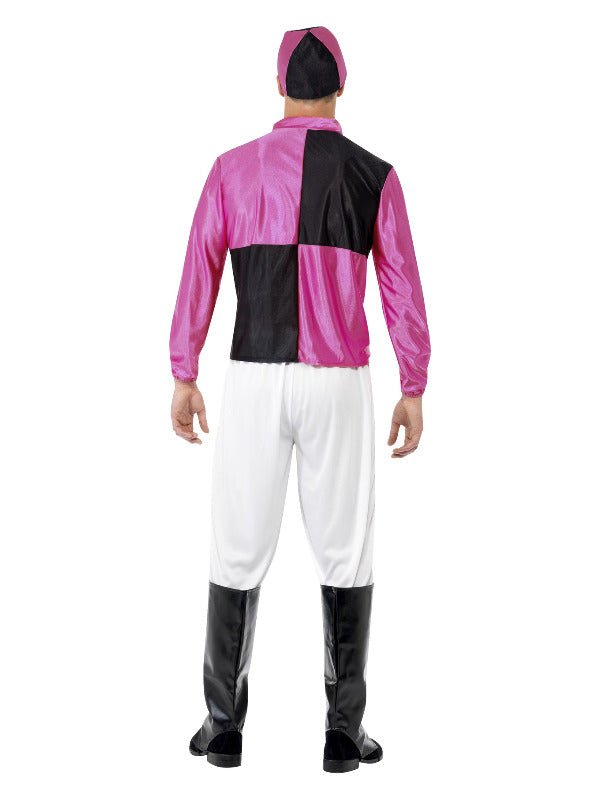 Jockey Costume, Pink &amp; Black - Adult Weekender