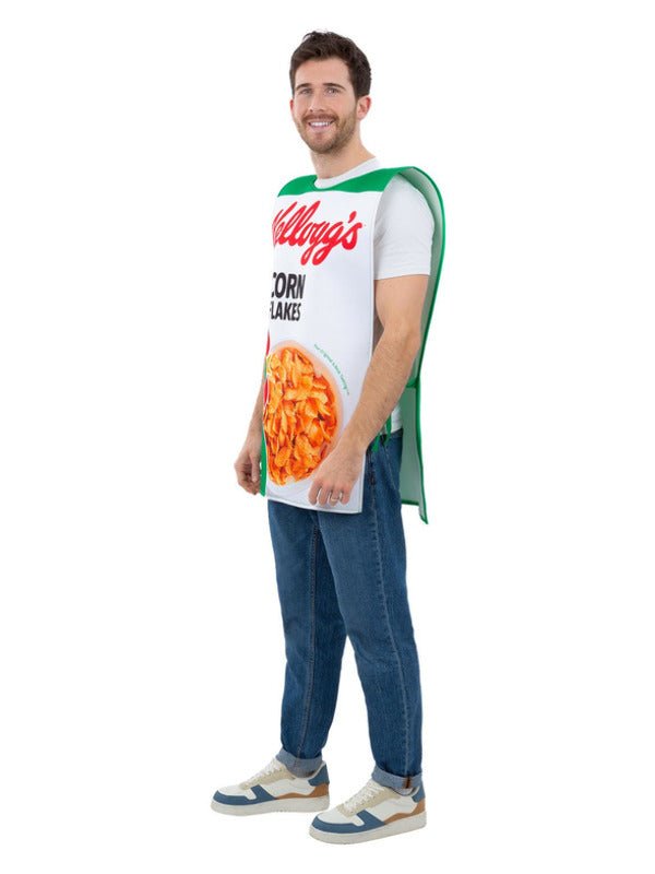 Kelloggs™ Corn Flakes™ Cereal Box Costume - Adult Weekender