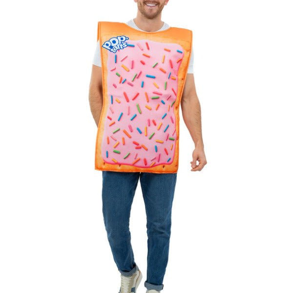 Kelloggs™ Pop Tarts™ Strawberry Milkshake Costume - Adult Weekender