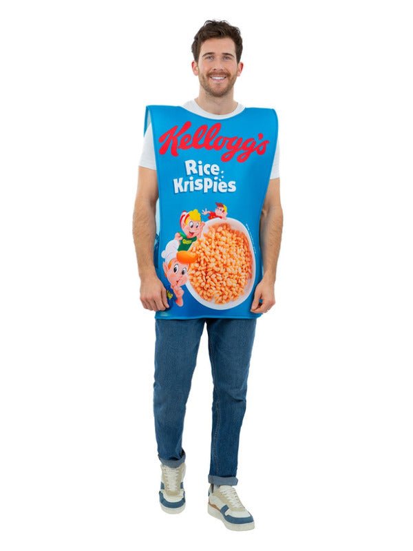 Kelloggs™ Rice Krispies™ Cereal Box Costume - Adult Weekender