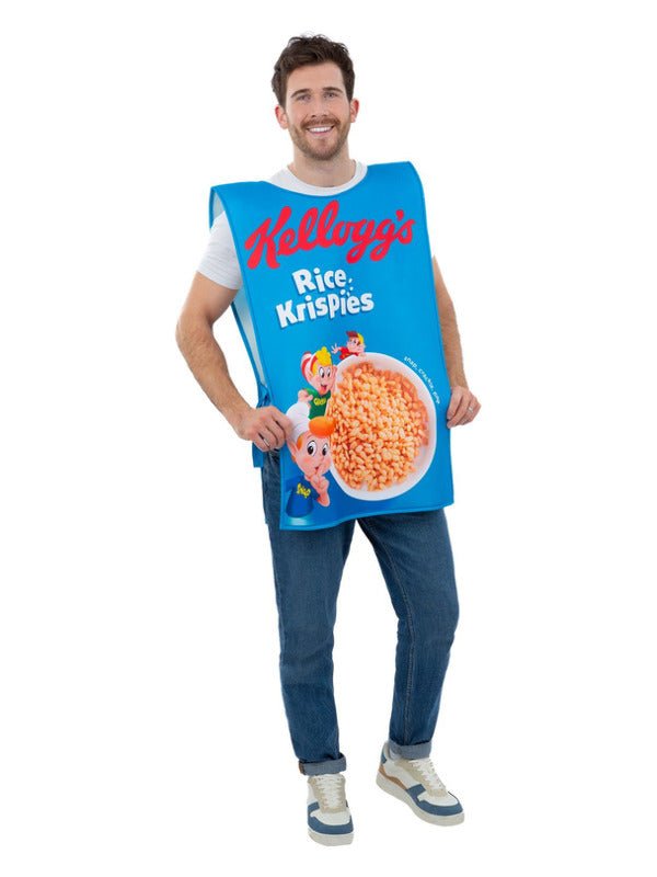 Kelloggs™ Rice Krispies™ Cereal Box Costume - Adult Weekender