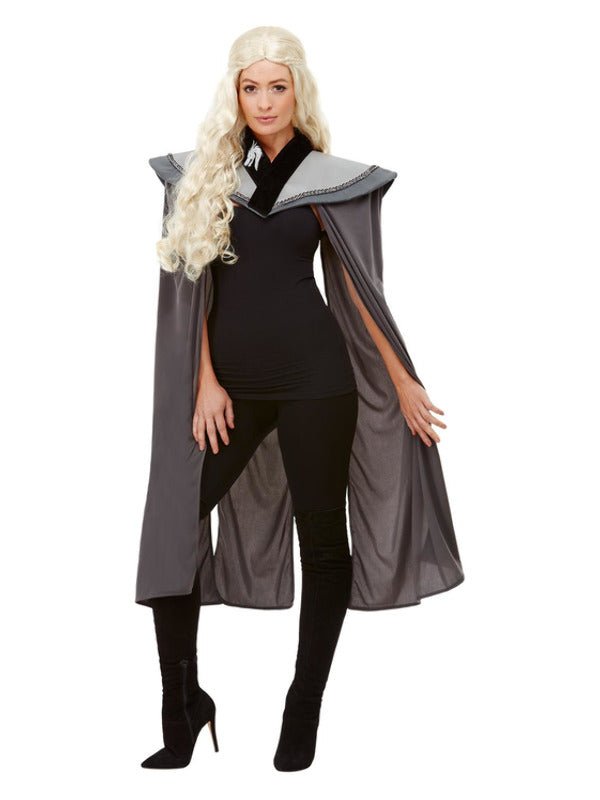 Ladies Medieval Cape, Grey - Adult Weekender