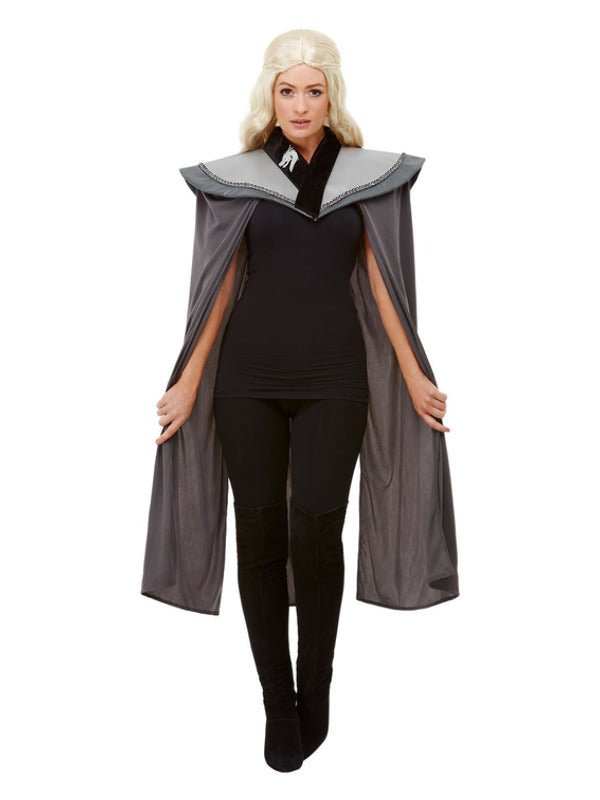 Ladies Medieval Cape, Grey - Adult Weekender