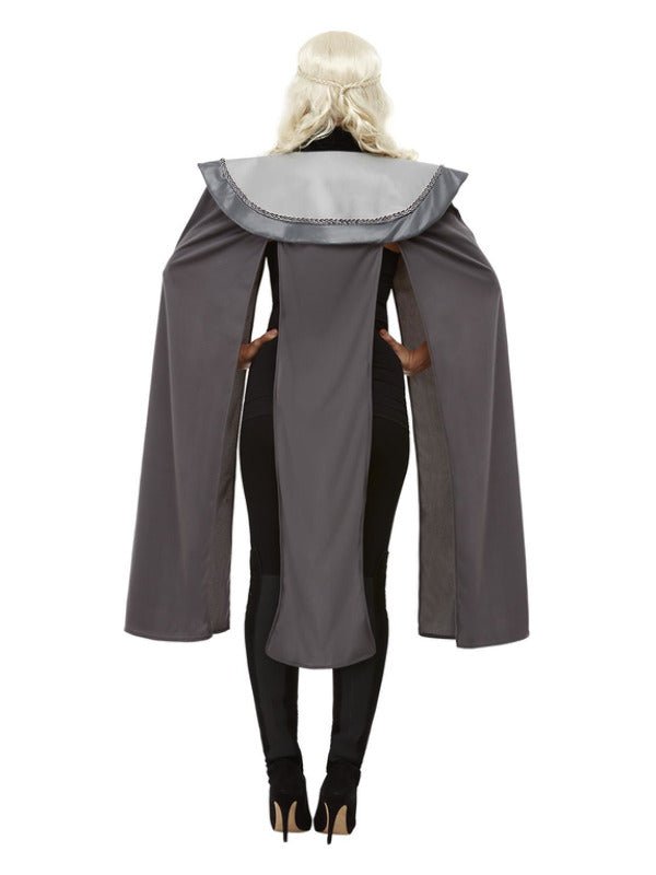 Ladies Medieval Cape, Grey - Adult Weekender