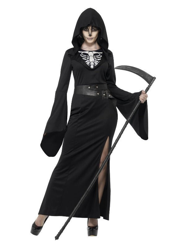 Lady Reaper Costume, Black - Adult Weekender