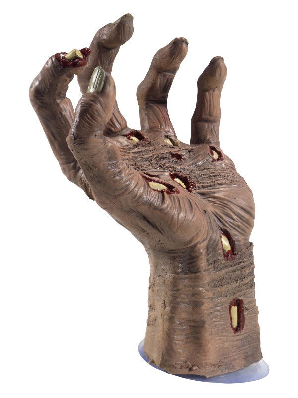 Latex Rotting Zombie Hand Prop, Natural - Adult Weekender