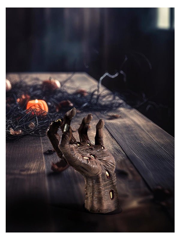 Latex Rotting Zombie Hand Prop, Natural - Adult Weekender