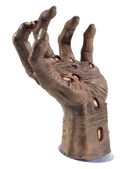 Latex Rotting Zombie Hand Prop, Natural - Adult Weekender