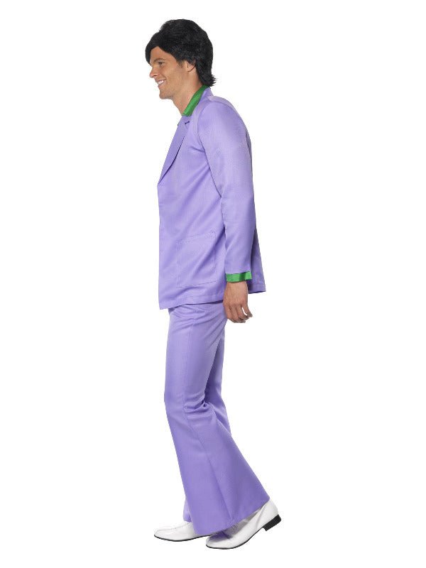 Lavender 70s Suit Costume, Purple - Adult Weekender