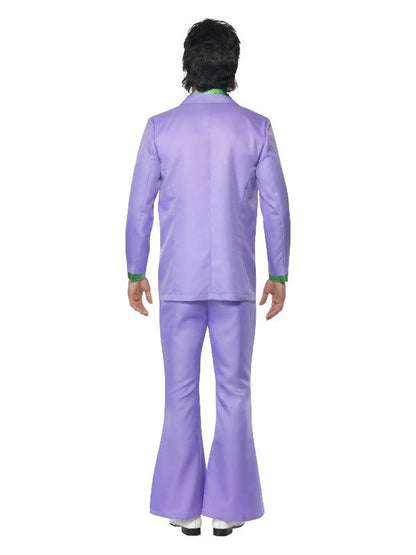 Lavender 70s Suit Costume, Purple - Adult Weekender