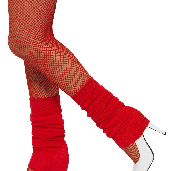 Legwarmers, Red - Adult Weekender