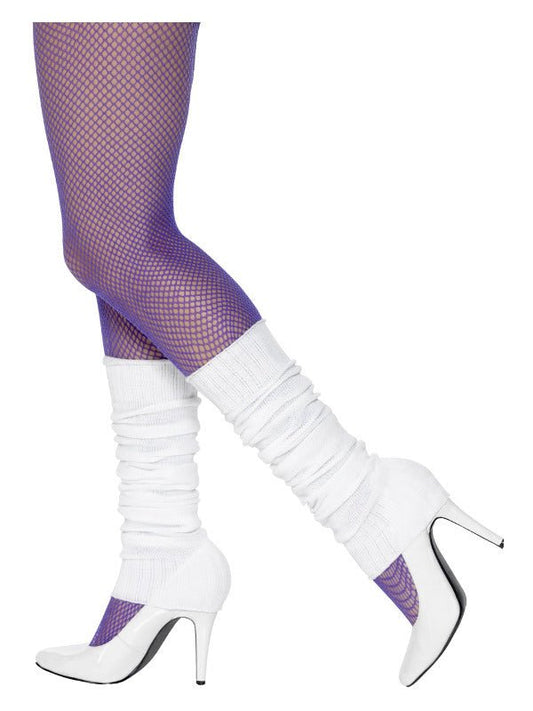 Legwarmers, White - Adult Weekender