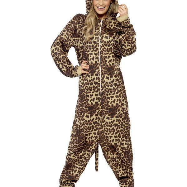 Leopard Costume, Brown - Adult Weekender