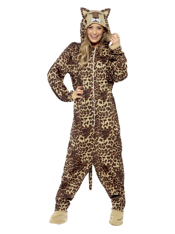 Leopard Costume, Brown - Adult Weekender