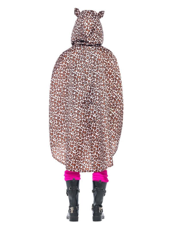 Leopard Party Poncho, Leopard Print - Adult Weekender
