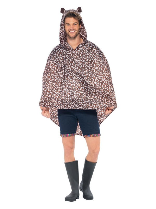Leopard Party Poncho, Leopard Print - Adult Weekender