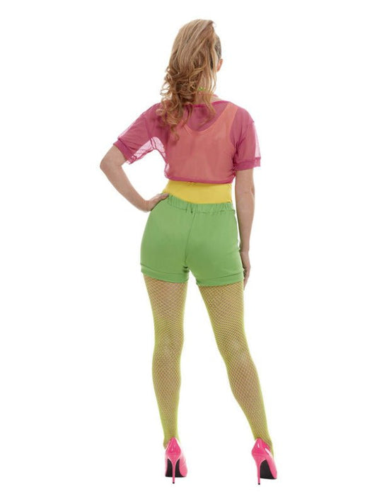 Let's Get Physical Girl Costume, Multi - Coloured - Adult Weekender