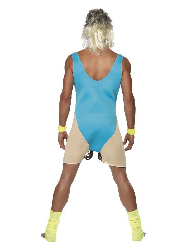 Lets Get Physical, Work Out Costume, Blue - Adult Weekender
