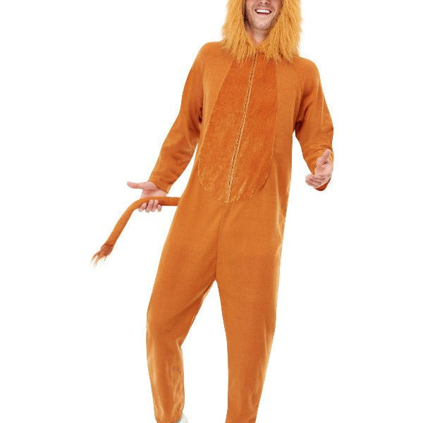 Lion Costume, Brown - Adult Weekender