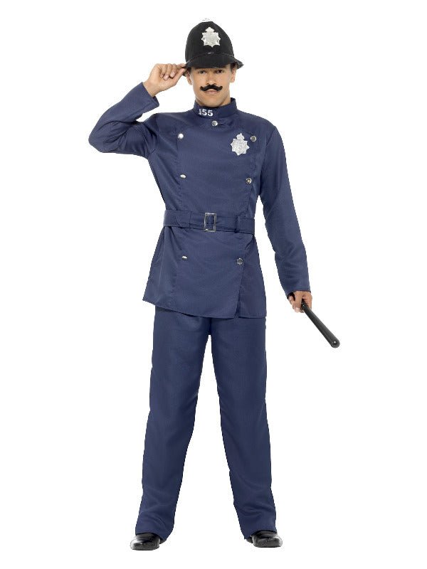 London Bobby Costume, Blue - Adult Weekender