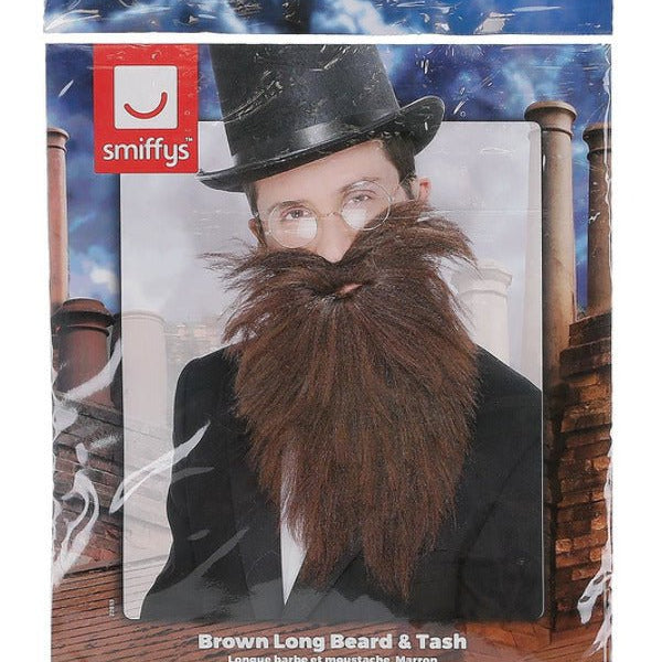 Long Beard & Tash, Brown - Adult Weekender