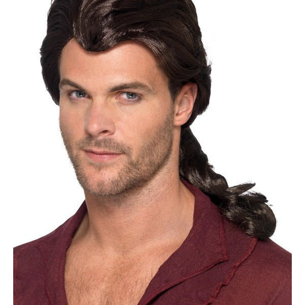 Marauder Pirate Wig, Brown - Adult Weekender