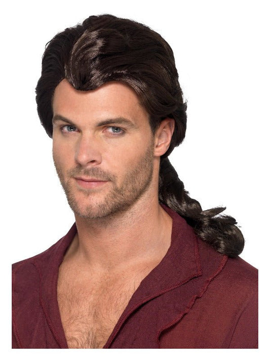 Marauder Pirate Wig, Brown - Adult Weekender