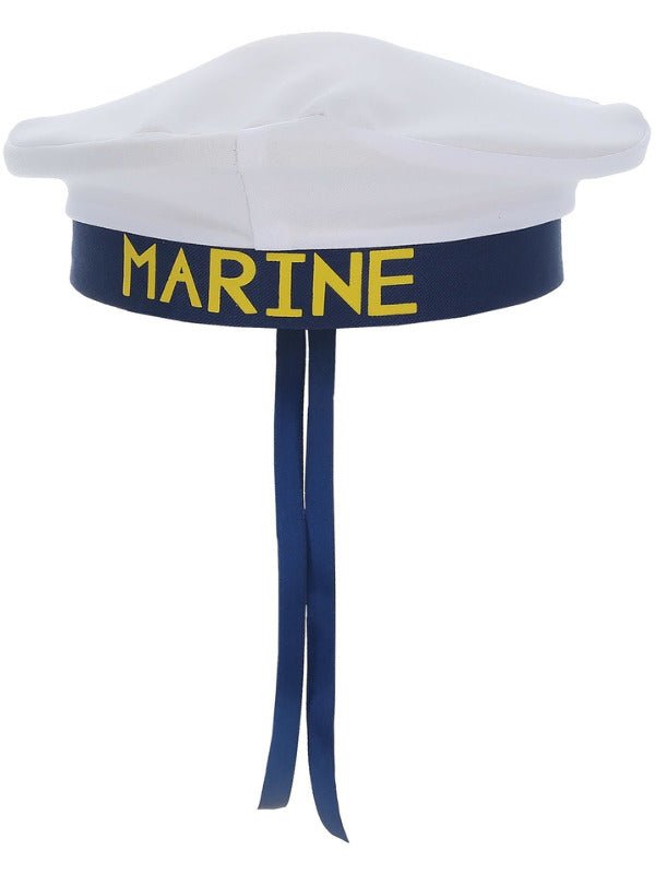 Marine Sailors Hat, White - Adult Weekender