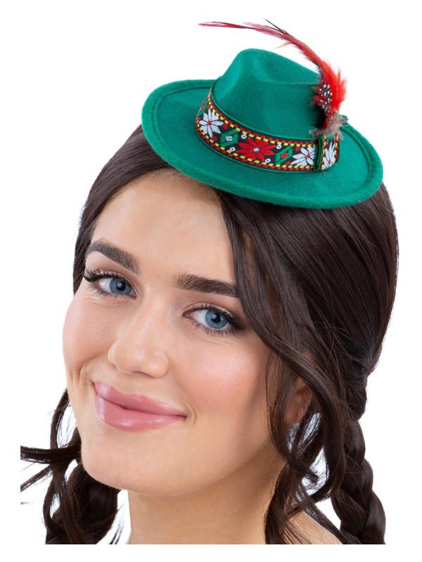 Mini Bavarian Trenker Hat, Green - Adult Weekender