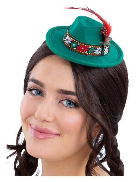 Mini Bavarian Trenker Hat, Green - Adult Weekender