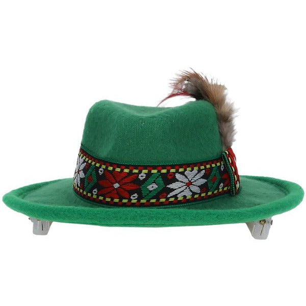 Mini Bavarian Trenker Hat, Green - Adult Weekender