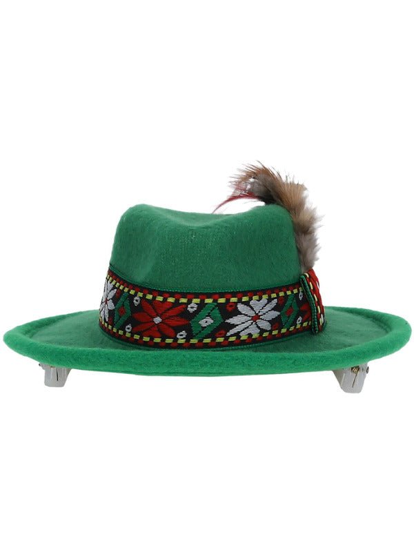 Mini Bavarian Trenker Hat, Green - Adult Weekender