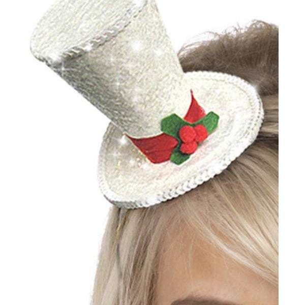 Mini Top Hat, White - Adult Weekender