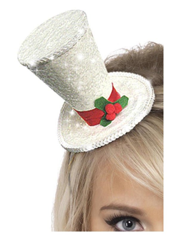 Mini Top Hat, White - Adult Weekender