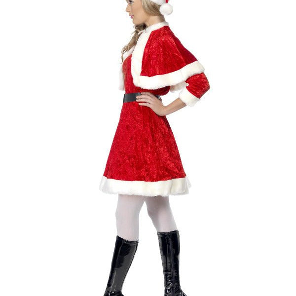 Miss Santa Costume, Red - Adult Weekender