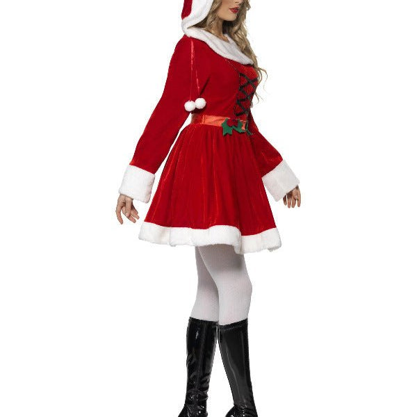Miss Santa Costume, Red - Adult Weekender