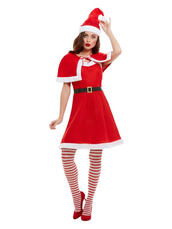 Miss Santa Costume, Red - Adult Weekender