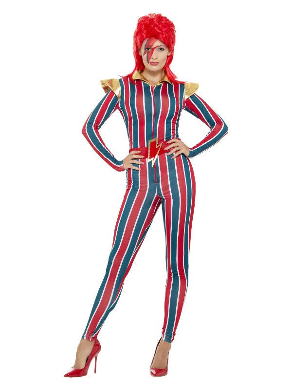 Miss Space Superstar Costume, Multi - Coloured - Adult Weekender