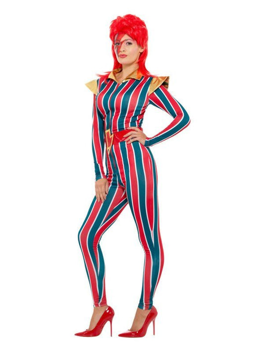 Miss Space Superstar Costume, Multi - Coloured - Adult Weekender