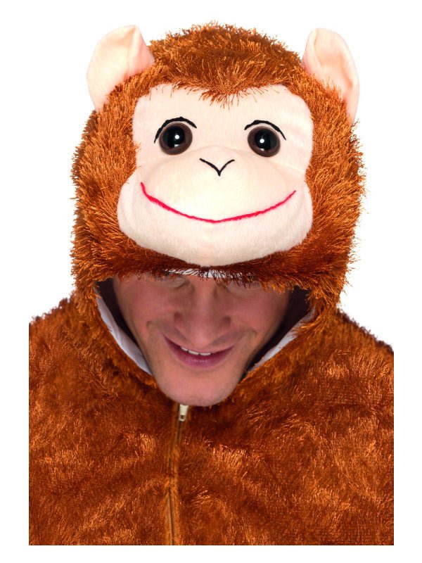 Monkey Costume, Adult, Brown - Adult Weekender