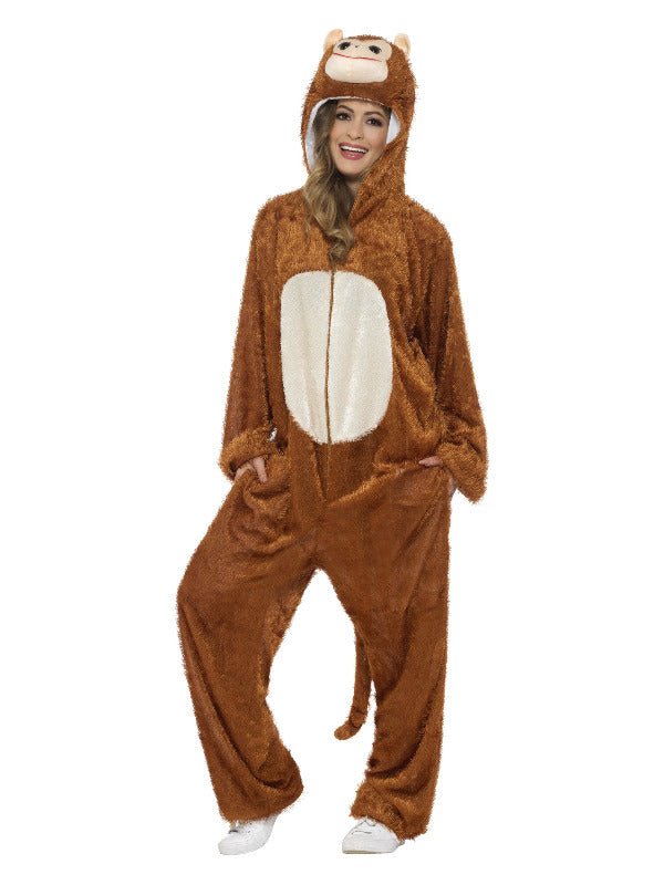 Monkey Costume, Adult, Brown - Adult Weekender