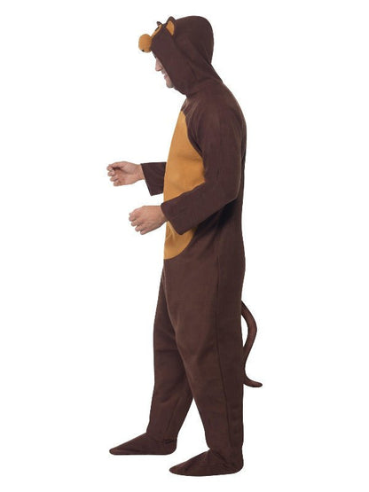 Monkey Costume, Brown - Adult Weekender