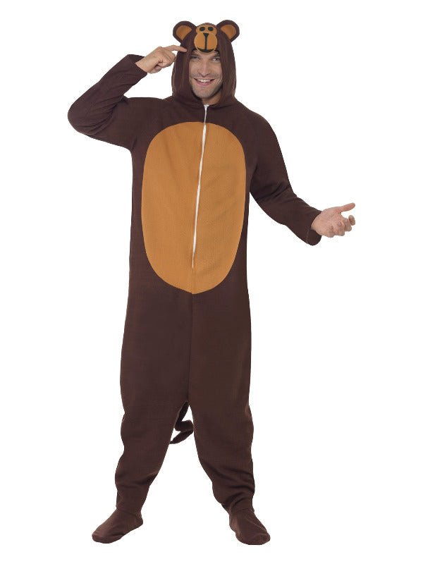 Monkey Costume, Brown - Adult Weekender