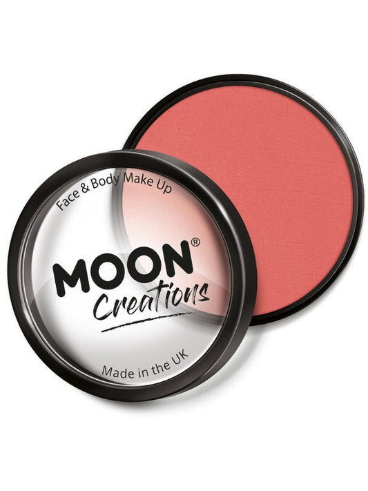 Moon Creations Pro Face Paint Cake Pot, Coral - Adult Weekender