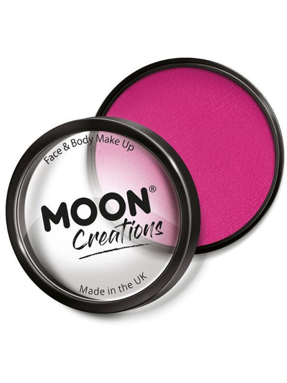 Moon Creations Pro Face Paint Cake Pot, Magenta - Adult Weekender
